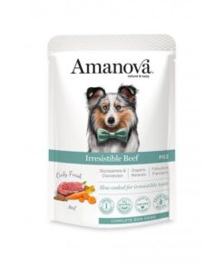 Amanova Pouch Dog Irresistible Beef