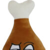 Boon Hondenspeelgoed Drumstick Pluche met Smiley en Piep