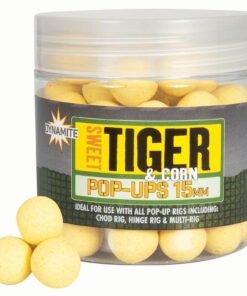Dynamite Baits Sweet Tiger Corn Pop-Ups 15mm verkrijgbaar bij Schuurman Hengelsport