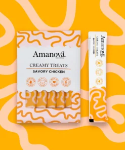 Amanova Creamy Treat Savory Chicken 6x15G