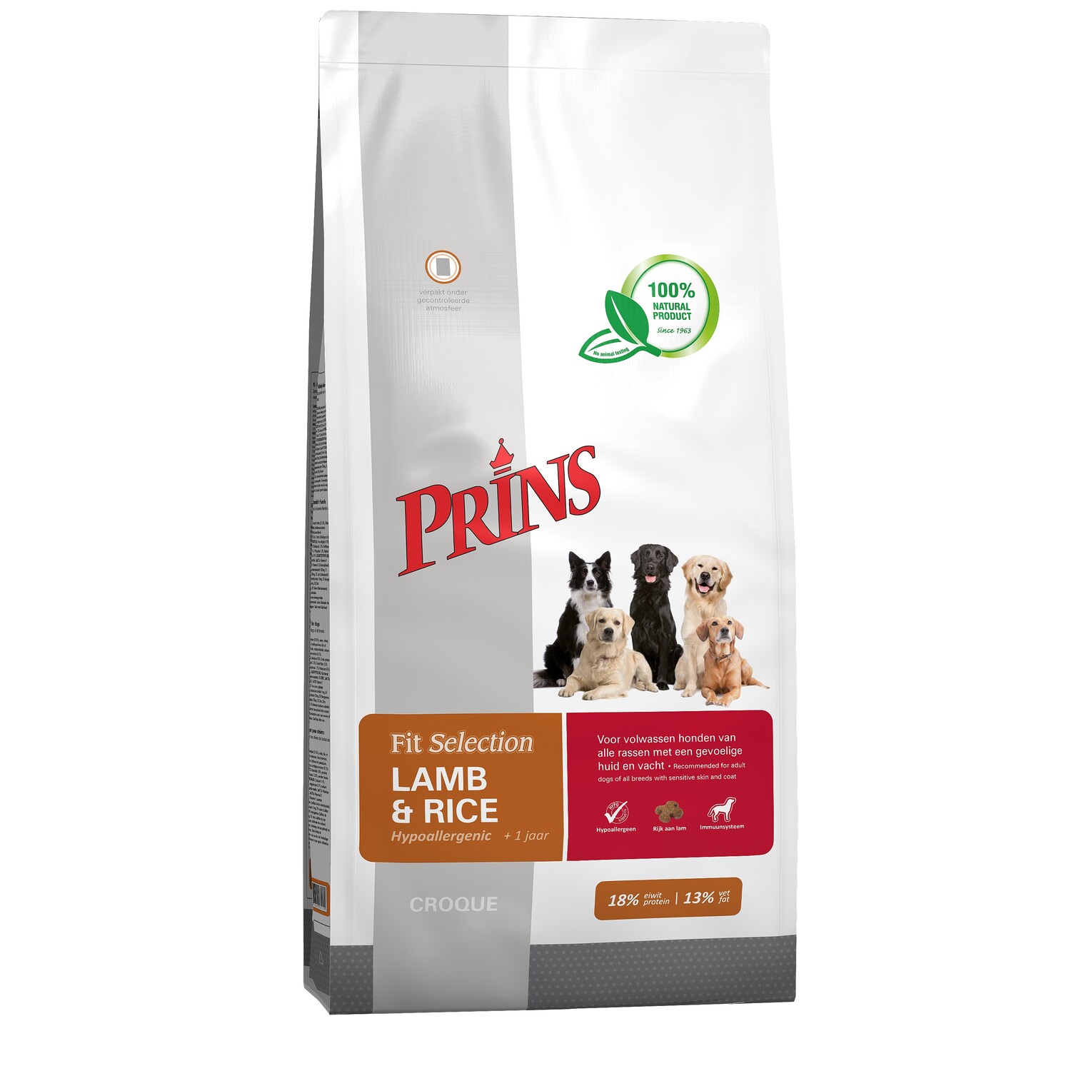 Koop Prins Fit Selection Lamb & Rice 2 kg bij Schuurman Dier & Hengelsport. Premium hondenvoer met lam en rijst voor een gezonde spijsvertering, sterke spieren en een glanzende vacht. Snel geleverd uit eigen voorraad.