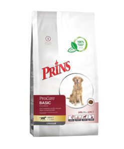 Koop Prins ProCare Croque Basic Excellent 10 kg bij Schuurman Dier & Hengelsport. Complete premium hondenvoeding voor volwassen honden met ondersteuning voor conditie, spijsvertering en vitaliteit. Snel geleverd uit eigen voorraad.