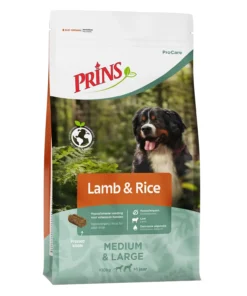 Koop Prins ProCare Lamb & Rice 3 kg bij Schuurman Dier & Hengelsport. Premium hondenvoer met lam en rijst voor een gezonde spijsvertering, glanzende vacht en optimale conditie. Snel geleverd uit eigen voorraad.