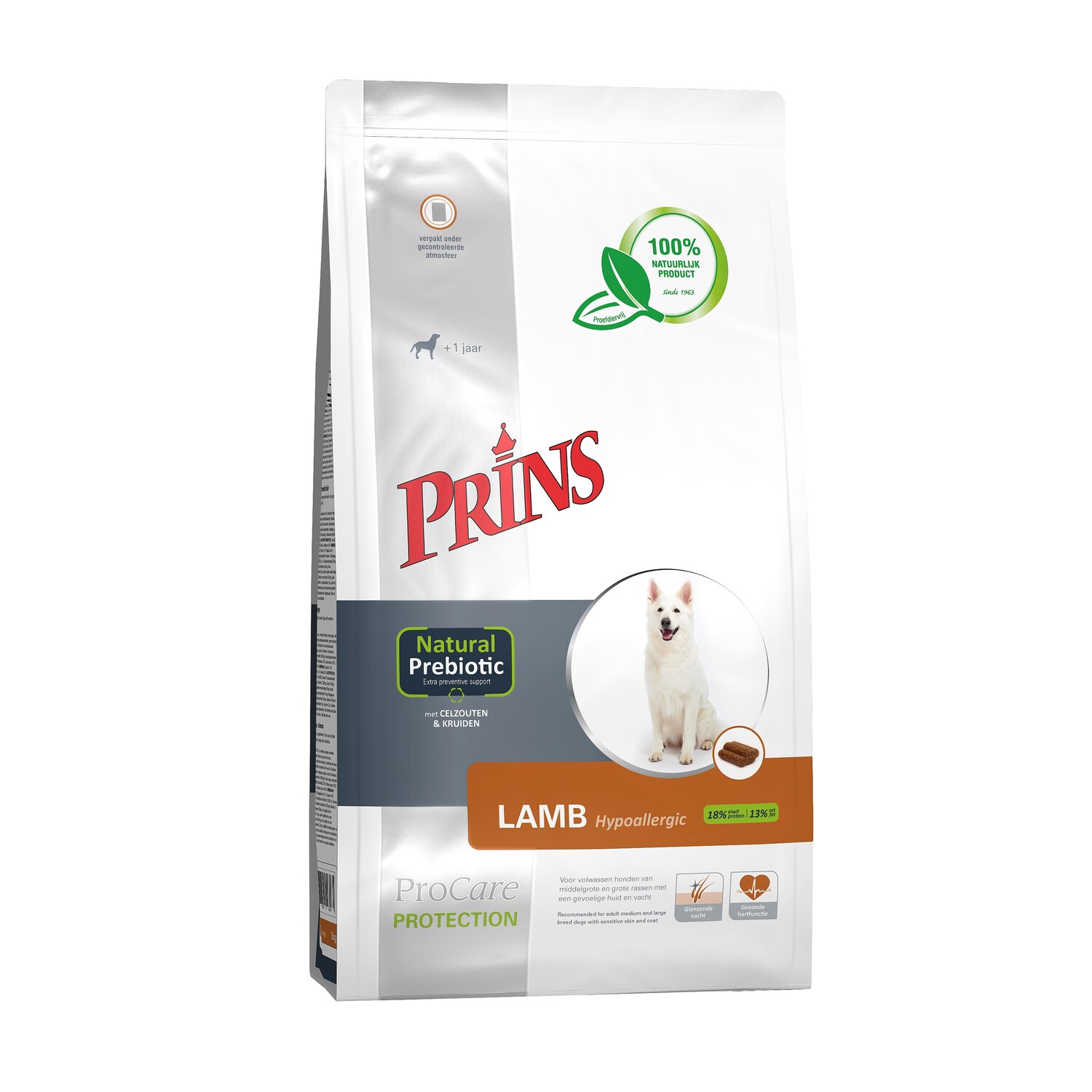 Prins ProCare Protection Lamb 3kg kopen? Complete geperste hondenvoeding met lam voor volwassen honden. Bestel eenvoudig online bij Schuurman.