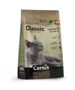 Carnis Kat Droog Classic 2 x 7 kg kopen? Voordeelverpakking met 2 zakken van 7 kg, in totaal 14 kg kattenvoer. Ideaal als voorraad of voor meerdere katten.