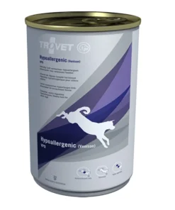 Bestel TROVET Hypoallergenic Venison VPD 6 x 400 gram bij Schuurman Dier & Hengelsport. Hypoallergeen natvoer met hert en aardappel voor honden.