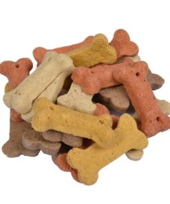 Kluifjes 4-Mix 1 kg kopen? Gevarieerde mix van vier krokante hondenkoekjes in kluifvorm. Ideaal als dagelijkse beloning of lekker tussendoortje.