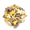 Mini Mix Koekmix 1 kg kopen? Gevarieerde mix van kleine krokante hondenkoekjes. Ideaal als dagelijkse beloning, trainingssnack of tussendoortje.