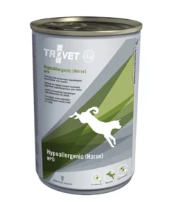 TROVET Hypoallergenic Paard HPD 6x400g kopen? Complete hypoallergene natvoeding met paard en aardappel voor honden met voedselovergevoeligheid.