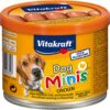 Vitakraft Dog Minis Chicken 120 g kopen? Kleine hondensnacks met kip, ideaal als beloning tijdens training, wandelen of tussendoor. Handige hersluitbare verpakking.