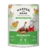 Harper & Bone Flavours of the Farm Meat Balls 300 gram kopen? Smakelijke vleesballetjes voor honden, ideaal als beloning of tussendoortje. Bestel bij Schuurman.