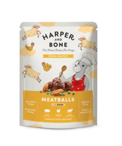 Harper & Bone Fresh Market Meat Balls 300 gram kopen? Smakelijke vleesballetjes voor honden, ideaal als beloning tijdens training of als tussendoortje. Bestel bij Schuurman.