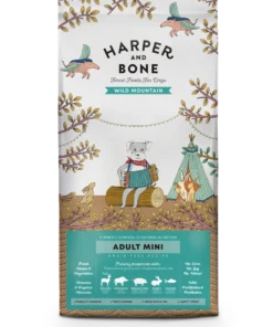 Harper & Bone Wild Mountain Adult Mini 2 kg kopen? Complete hondenbrokken met klein brokformaat voor volwassen kleine honden. Bestel bij Schuurman.