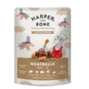 Harper & Bone Wild Mountain Meat Balls 300 gram kopen? Smakelijke vleesballetjes voor honden, ideaal als beloning tijdens training of als tussendoortje. Bestel bij Schuurman.