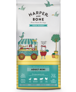 Harper & Bone Fresh Market Adult Mini 10 kg kopen? Complete hondenbrokken met klein brokformaat voor volwassen kleine honden. Bestel bij Schuurman.