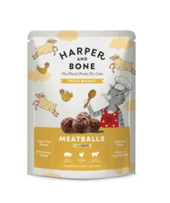 Harper & Bone Fresh Market Meat Balls 85 gram kopen? Natvoer met vleesballetjes voor katten. Ontdek het assortiment bij Schuurman Dier & Hengelsport.